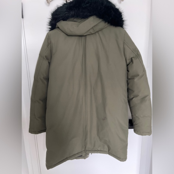 Zara Army Green Parka - Picture 3 of 6